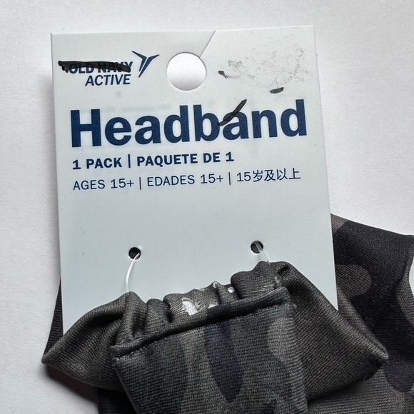 Old navy camouflage headband active wear new - Picture 3 of 6